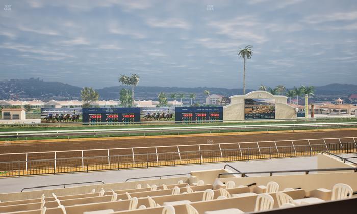 Del Mar Thoroughbred Club - Section Stretch Run Box 31 A Lvl 2 Seat View