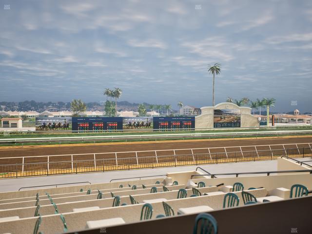 Del Mar Thoroughbred Club - Section Stretch Run Box 31 A Lvl 2 Seat View