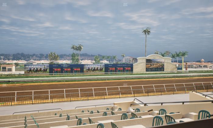 Del Mar Thoroughbred Club - Section Stretch Run Box 31 A Lvl 2 Seat View