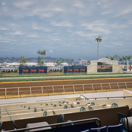 Del Mar Thoroughbred Club - Section Stretch Run Box 31 B Lvl 2 Seat View