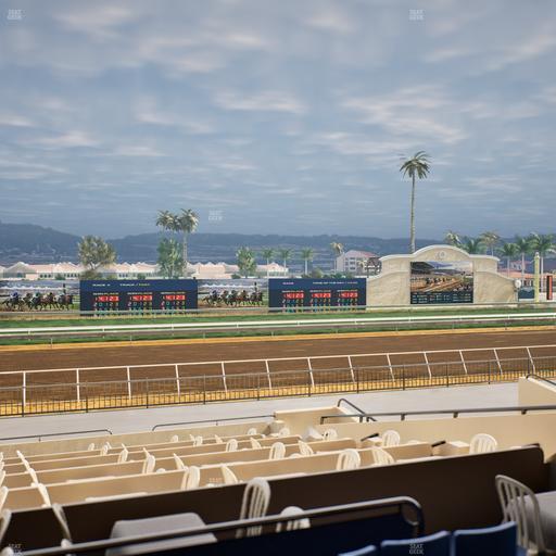 Del Mar Thoroughbred Club - Section Stretch Run Box 31 B Lvl 2 Seat View
