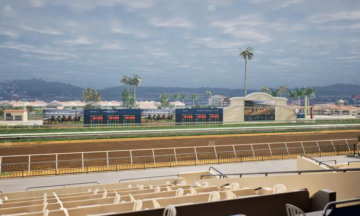 Del Mar Thoroughbred Club - Section Stretch Run Box 31 B Lvl 2 Seat View