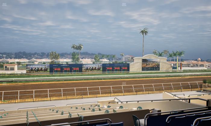 Del Mar Thoroughbred Club - Section Stretch Run Box 31 C Lvl 2 Seat View