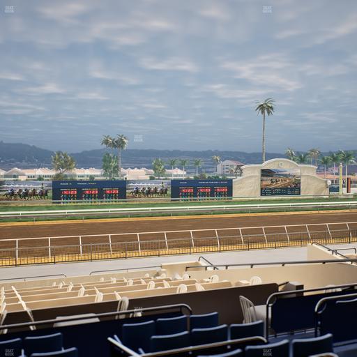 Del Mar Thoroughbred Club - Section Stretch Run Box 31 C Lvl 2 Seat View