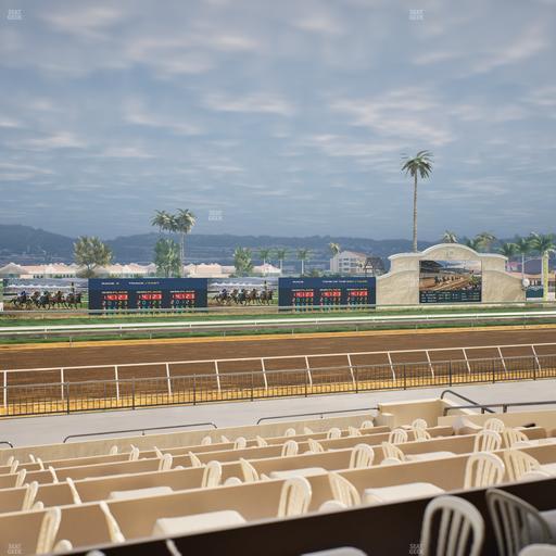 Del Mar Thoroughbred Club - Section Stretch Run Box 32 A Lvl 2 Seat View