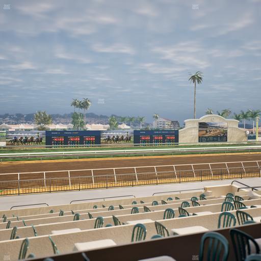 Del Mar Thoroughbred Club - Section Stretch Run Box 33 A Lvl 2 Seat View