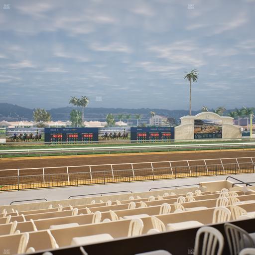 Del Mar Thoroughbred Club - Section Stretch Run Box 33 A Lvl 2 Seat View