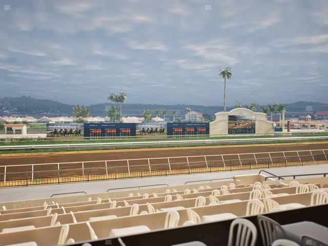 Del Mar Thoroughbred Club - Section Stretch Run Box 33 A Lvl 2 Seat View