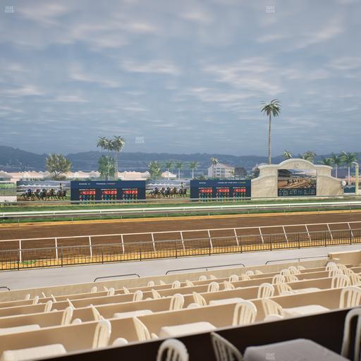 Del Mar Thoroughbred Club - Section Stretch Run Box 34 A Lvl 2 Seat View