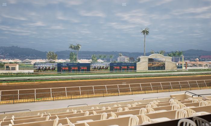 Del Mar Thoroughbred Club - Section Stretch Run Box 34 A Lvl 2 Seat View
