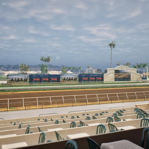 Del Mar Thoroughbred Club - Section Stretch Run Box 34 A Lvl 2 Seat View