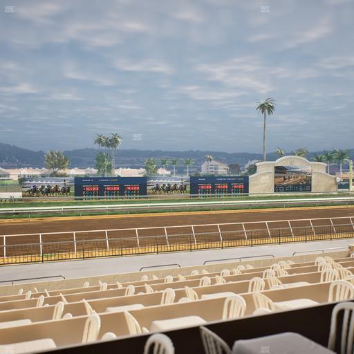 Del Mar Thoroughbred Club - Section Stretch Run Box 35 A Lvl 2 Seat View