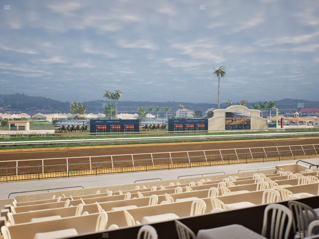 Del Mar Thoroughbred Club - Section Stretch Run Box 35 A Lvl 2 Seat View