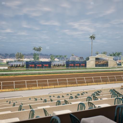 Del Mar Thoroughbred Club - Section Stretch Run Box 35 A Lvl 2 Seat View
