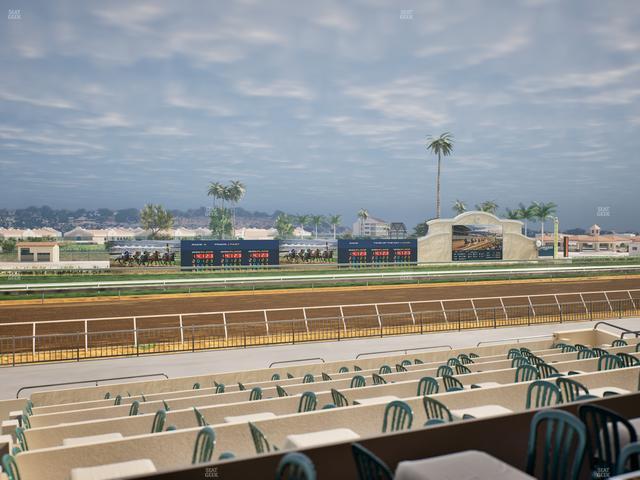 Del Mar Thoroughbred Club - Section Stretch Run Box 35 A Lvl 2 Seat View