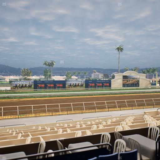 Del Mar Thoroughbred Club - Section Stretch Run Box 35 B Lvl 2 Seat View