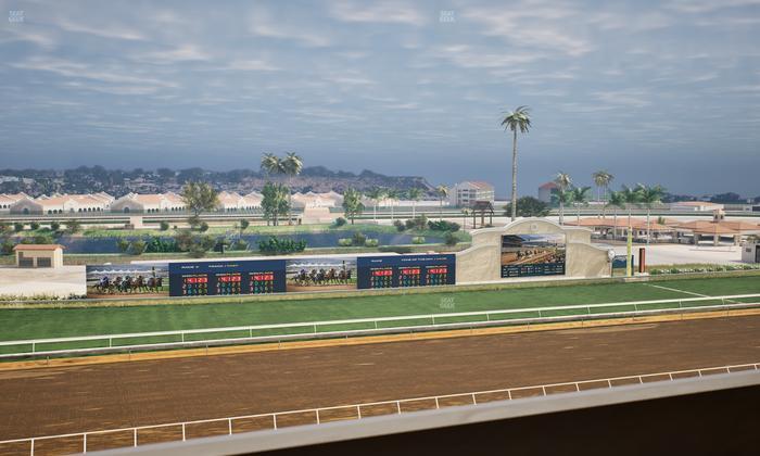 Del Mar Thoroughbred Club - Section Stretch Run Box 35 L Lvl 4 Seat View