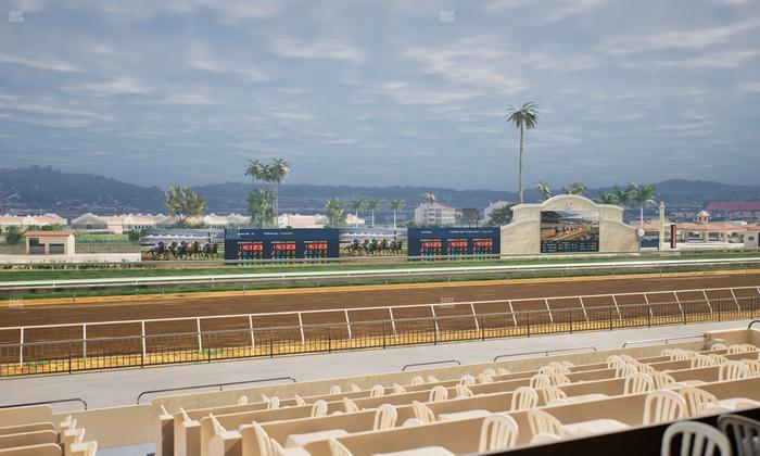 Del Mar Thoroughbred Club - Section Stretch Run Box 36 A Lvl 2 Seat View
