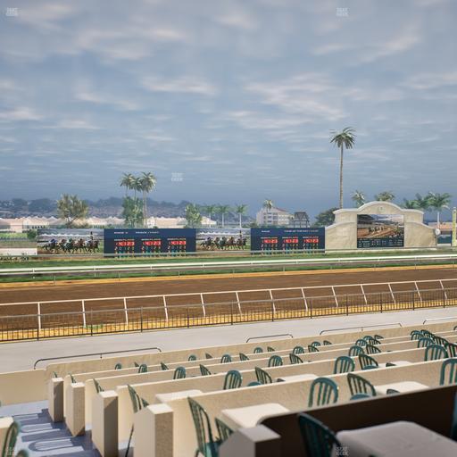 Del Mar Thoroughbred Club - Section Stretch Run Box 36 A Lvl 2 Seat View