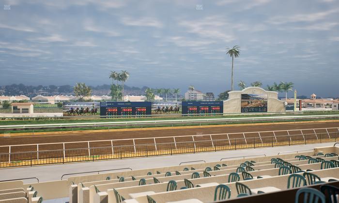 Del Mar Thoroughbred Club - Section Stretch Run Box 36 A Lvl 2 Seat View