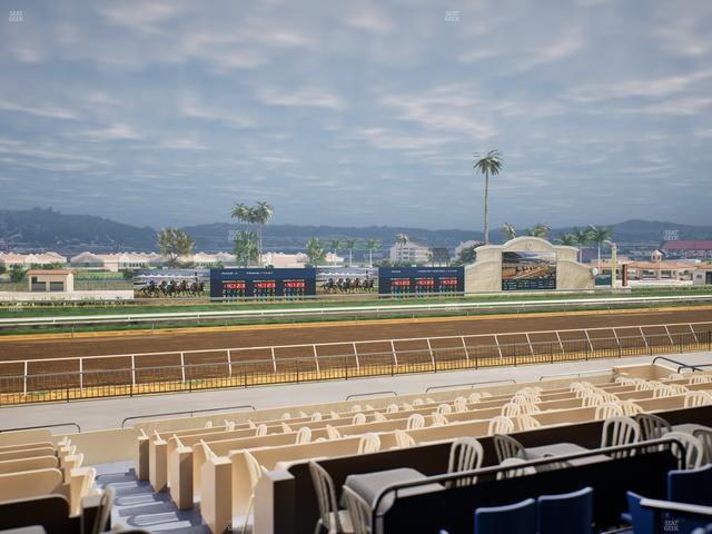Del Mar Thoroughbred Club - Section Stretch Run Box 36 B Lvl 2 Seat View