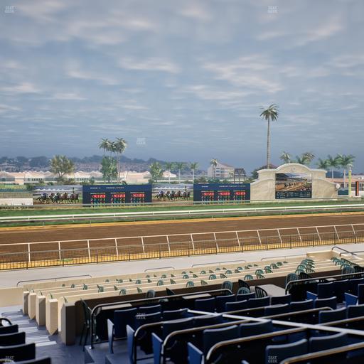Del Mar Thoroughbred Club - Section Stretch Run Box 36 D Lvl 2 Seat View