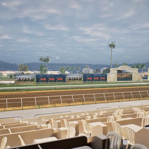 Del Mar Thoroughbred Club - Section Stretch Run Box 37 A Lvl 2 Seat View