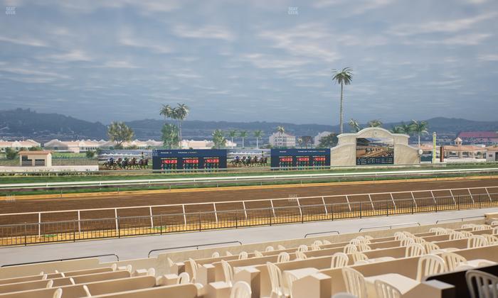 Del Mar Thoroughbred Club - Section Stretch Run Box 37 A Lvl 2 Seat View