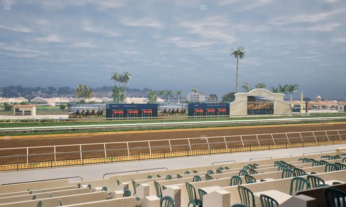 Del Mar Thoroughbred Club - Section Stretch Run Box 37 A Lvl 2 Seat View