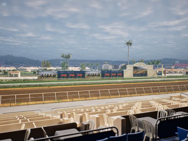 Del Mar Thoroughbred Club - Section Stretch Run Box 37 B Lvl 2 Seat View
