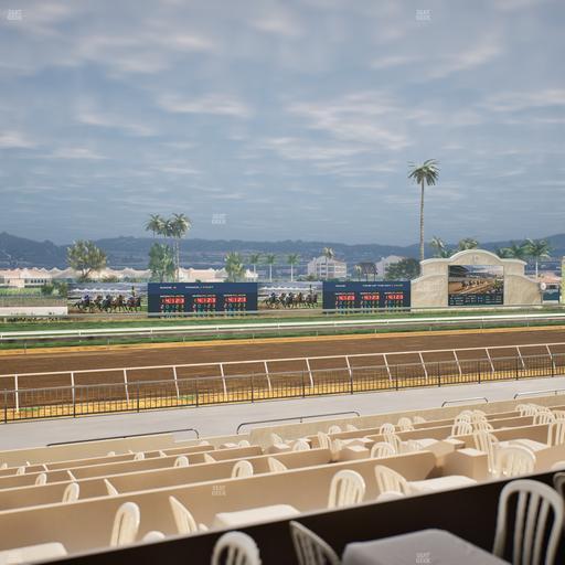 Del Mar Thoroughbred Club - Section Stretch Run Box 38 A Lvl 2 Seat View