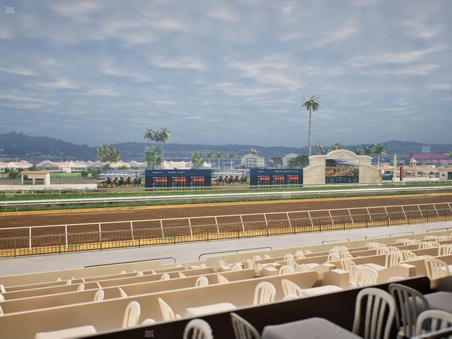 Del Mar Thoroughbred Club - Section Stretch Run Box 38 A Lvl 2 Seat View