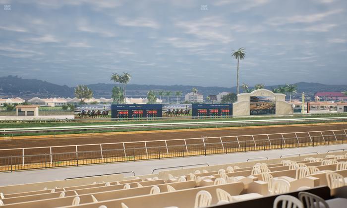 Del Mar Thoroughbred Club - Section Stretch Run Box 38 A Lvl 2 Seat View