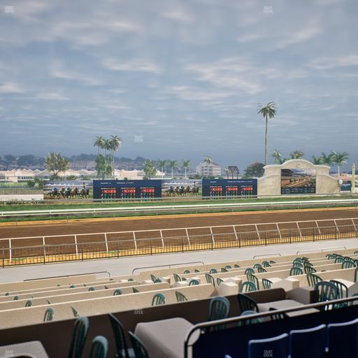 Del Mar Thoroughbred Club - Section Stretch Run Box 38 B Lvl 2 Seat View
