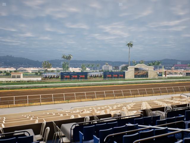 Del Mar Thoroughbred Club - Section Stretch Run Box 38 C Lvl 2 Seat View