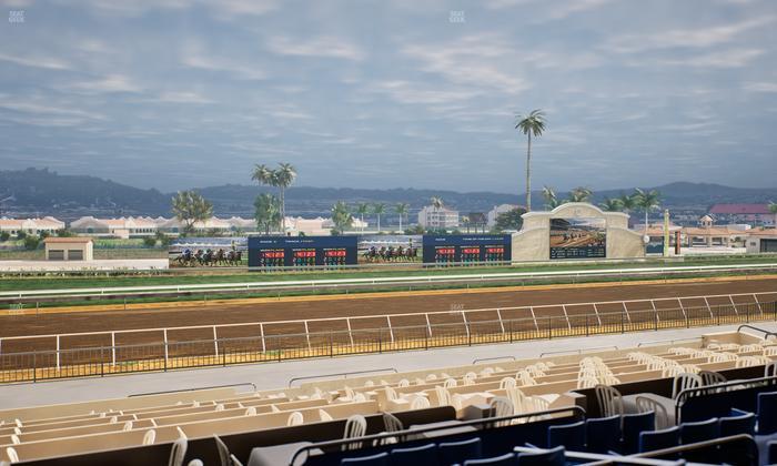 Del Mar Thoroughbred Club - Section Stretch Run Box 38 C Lvl 2 Seat View
