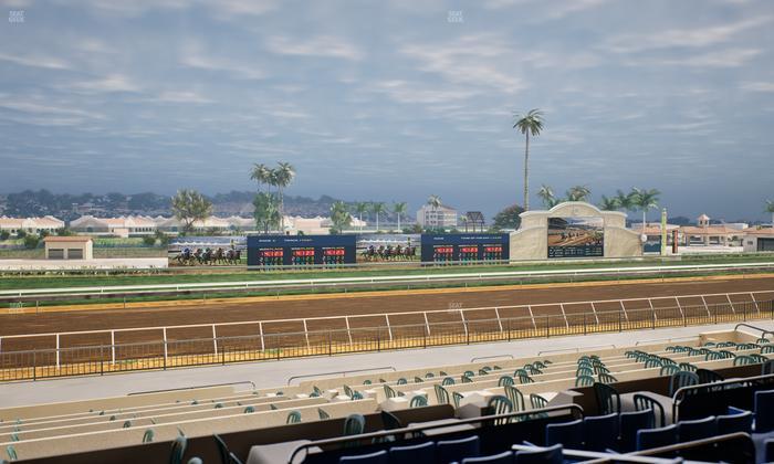 Del Mar Thoroughbred Club - Section Stretch Run Box 38 C Lvl 2 Seat View