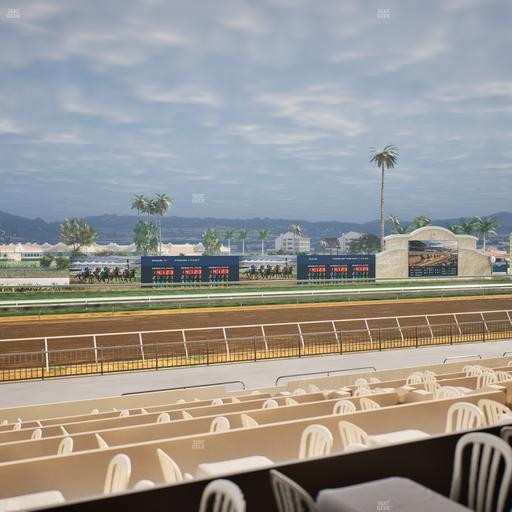 Del Mar Thoroughbred Club - Section Stretch Run Box 39 A Lvl 2 Seat View