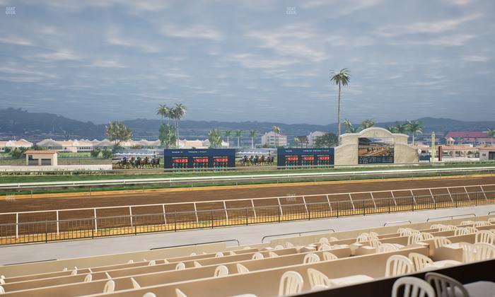 Del Mar Thoroughbred Club - Section Stretch Run Box 39 A Lvl 2 Seat View