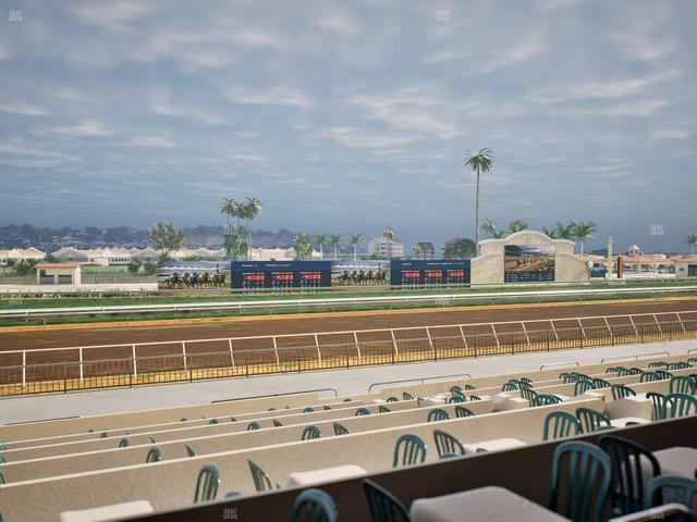 Del Mar Thoroughbred Club - Section Stretch Run Box 39 A Lvl 2 Seat View