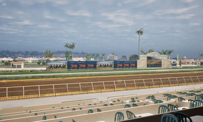 Del Mar Thoroughbred Club - Section Stretch Run Box 39 A Lvl 2 Seat View