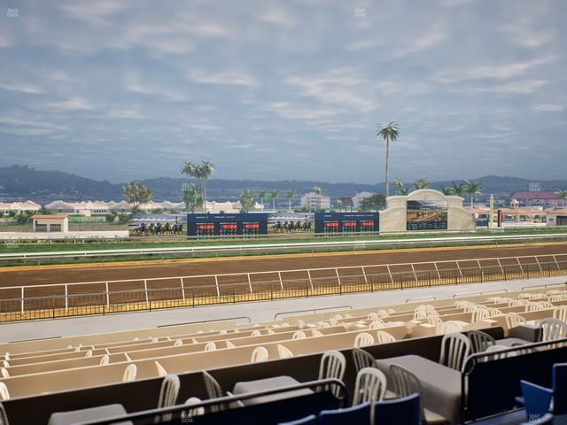 Del Mar Thoroughbred Club - Section Stretch Run Box 39 B Lvl 2 Seat View
