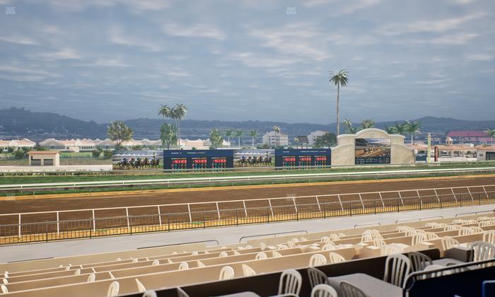 Del Mar Thoroughbred Club - Section Stretch Run Box 39 B Lvl 2 Seat View