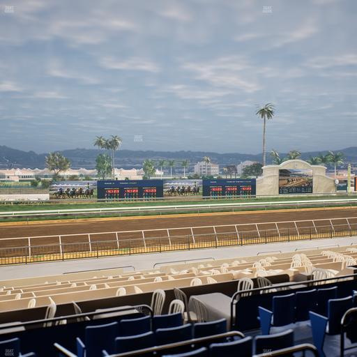 Del Mar Thoroughbred Club - Section Stretch Run Box 39 C Lvl 2 Seat View