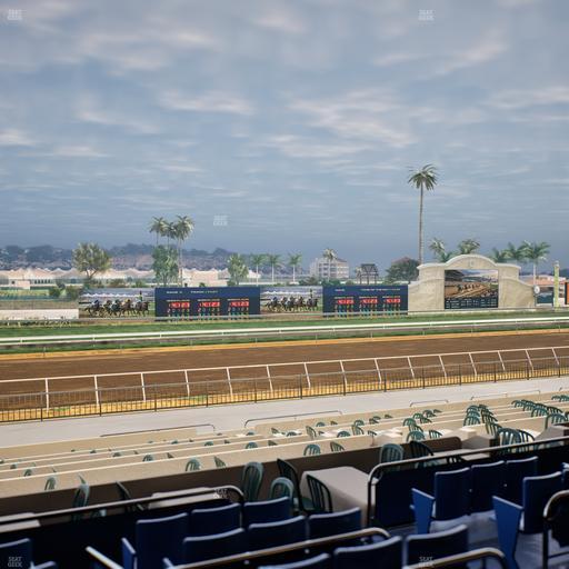 Del Mar Thoroughbred Club - Section Stretch Run Box 39 C Lvl 2 Seat View