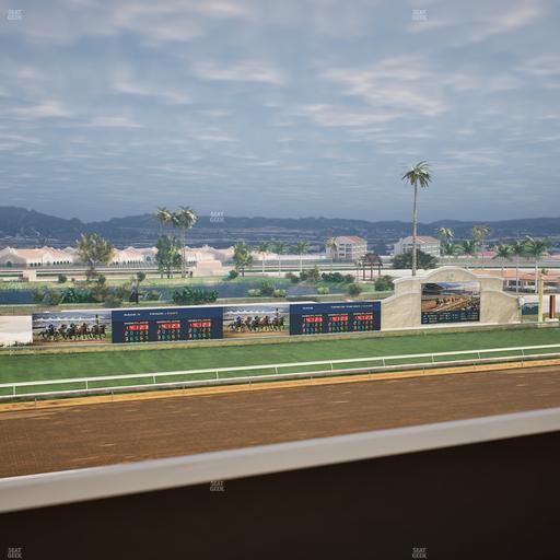 Del Mar Thoroughbred Club - Section Stretch Run Box 39 K Lvl 4 Seat View