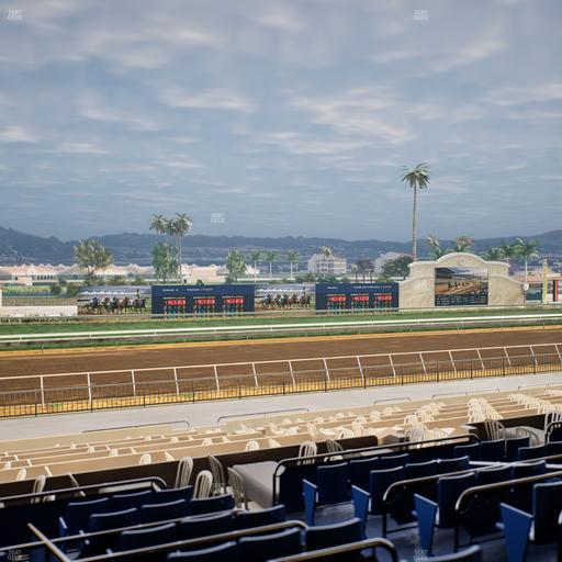 Del Mar Thoroughbred Club - Section Stretch Run Box 39 Lvl 2 Seat View