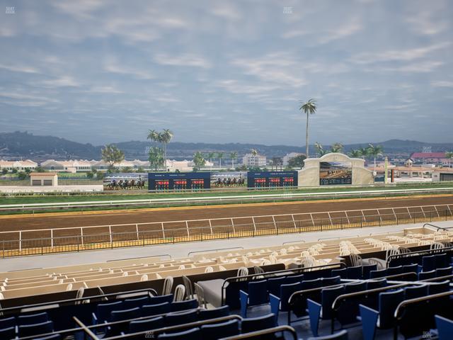 Del Mar Thoroughbred Club - Section Stretch Run Box 39 Lvl 2 Seat View