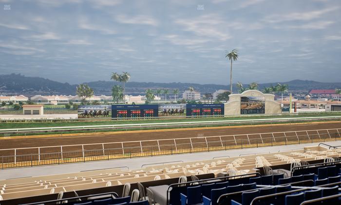 Del Mar Thoroughbred Club - Section Stretch Run Box 39 Lvl 2 Seat View