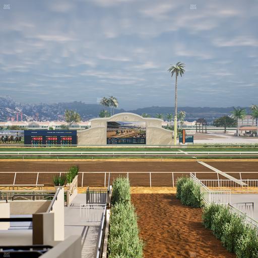 Del Mar Thoroughbred Club - Section Stretch Run Box 4 C Lvl 2 Seat View